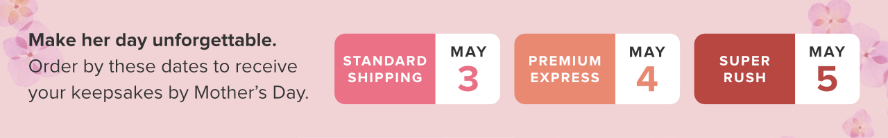 Final Call to Order in Time for Mother's Day